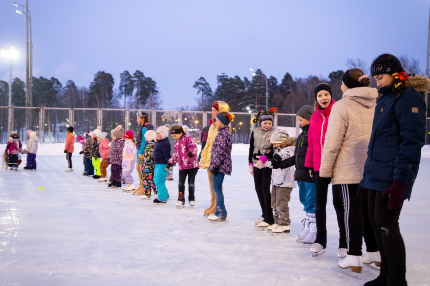 Красногорские фигуристы проводили зиму на льду