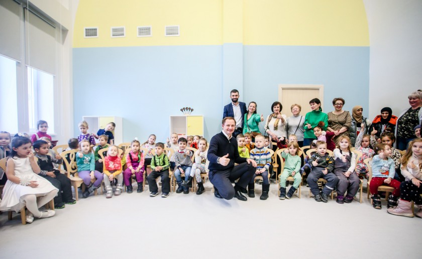 В Красногорске открылся детский сад на 350 мест