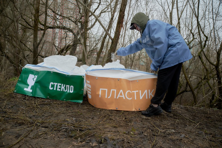 Более тысячи кубометров мусора собрали в Красногорске