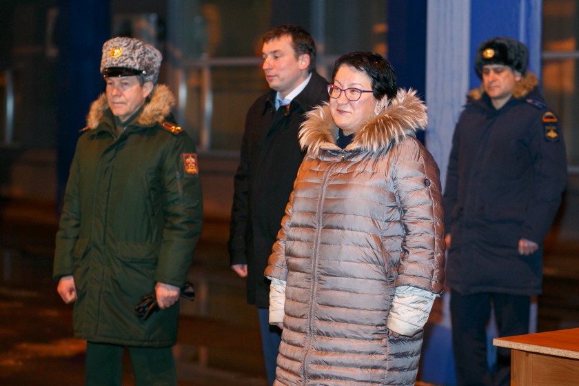 Красногорские призывники отправились на военную службу