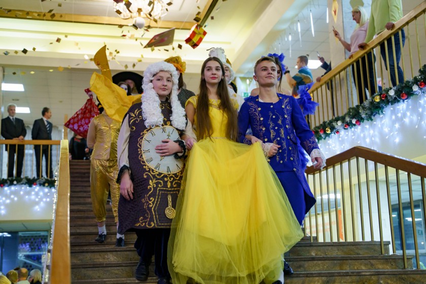 Новогодний муниципальный бал прошел в Красногорске