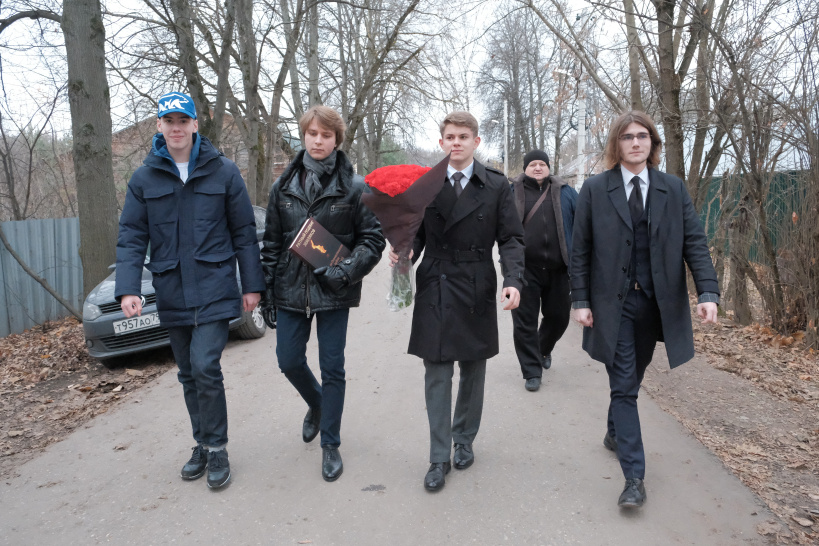 Волонтеры «Молодой Гвардии» навестили ветеранов в селе Ильинское
