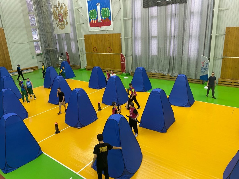 В Красногорске состоялись отборочные соревнования по спортивному лазертагу