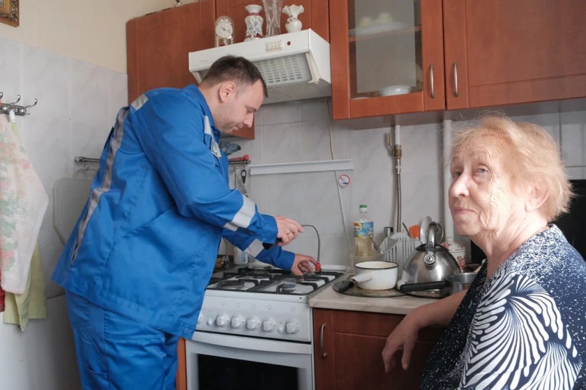 У жительницы Красногорска проверили газовое оборудование