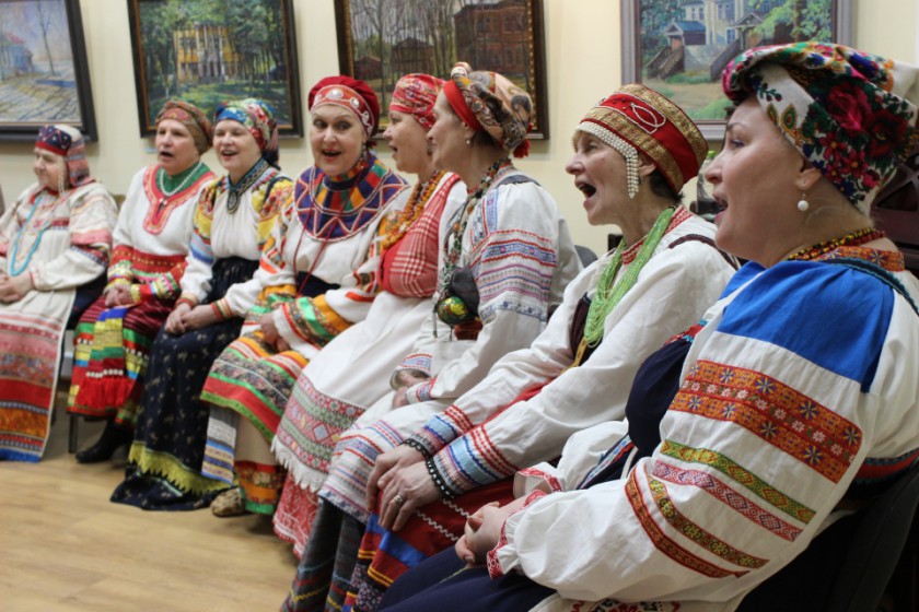 В Красногорске состоялся фольклорный концерт