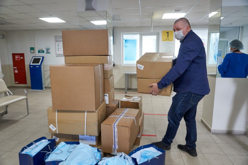 Федерация еврейских общин России оказала помощь Красногорской больнице № 2