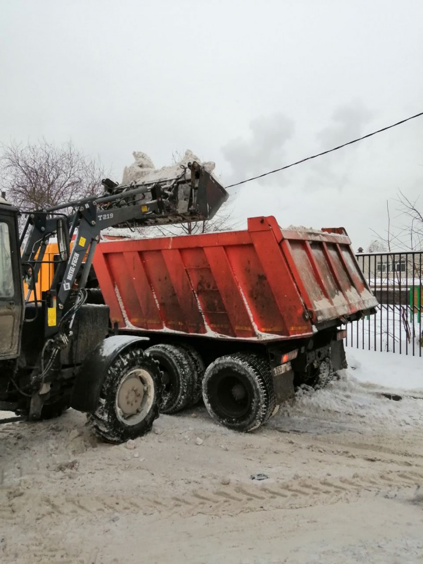 Итоги уборки снега в Красногорске в период праздников