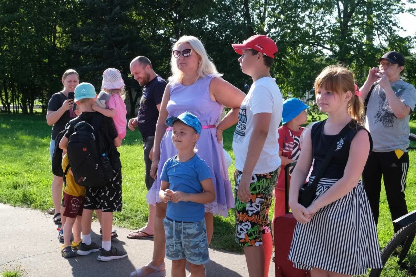17 красногорских школьников вернулись с летнего отдыха из Краснодарского края 