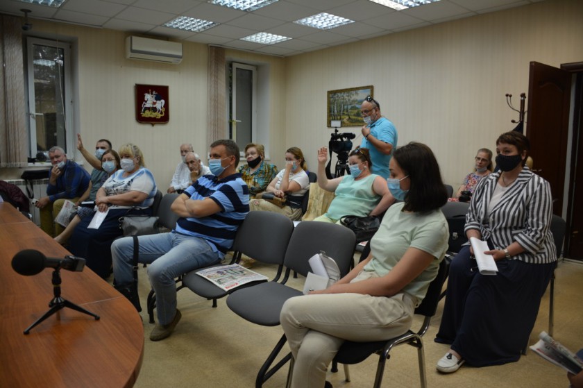 Встреча с Общественным советом прошла в Ильинском