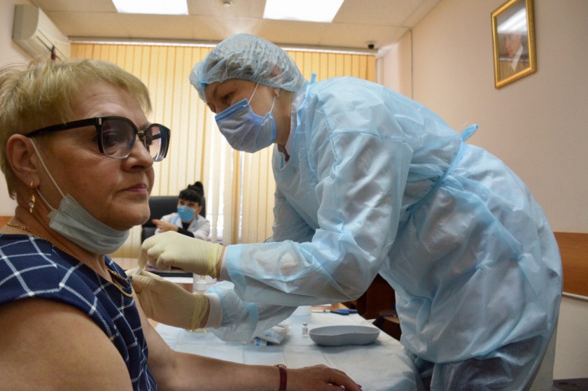 В администрации Красногорска состоялась выездная вакцинация от COVID-19