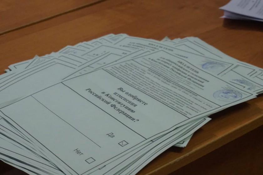 В Красногорске на всех избирательных участках в присутствии наблюдателей идет подсчет голосов