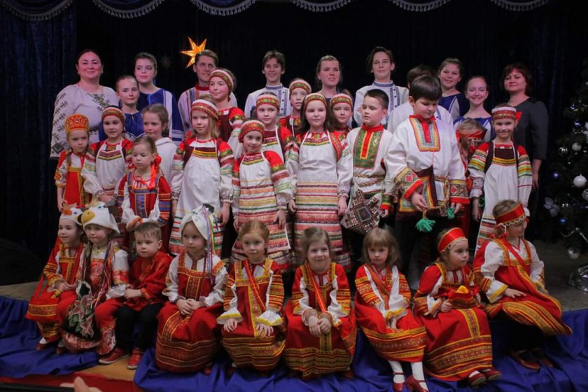 В КЦ «Архангельское» прошел фольклорный концерт