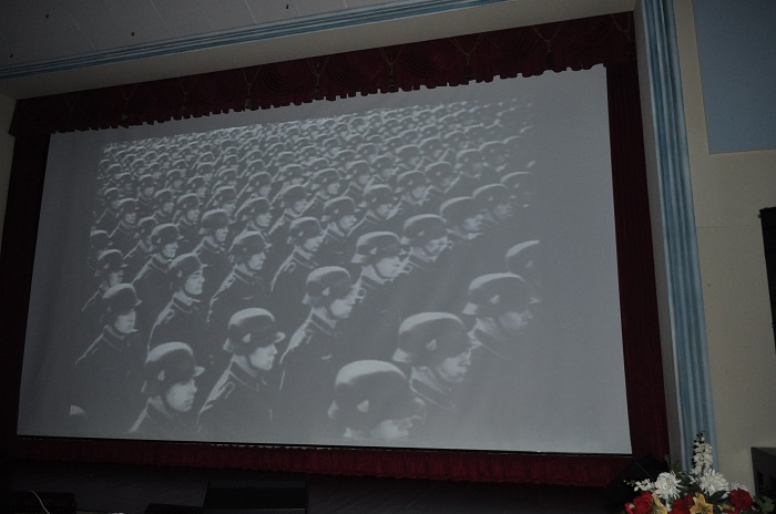Демонстрация документального фильма, посвященного Дню разгрома советскими войсками немецко- фашистских войск в Курской битве