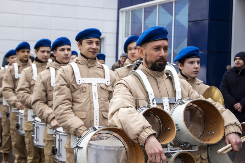 «Знаменские барабанщики» из Красногорска выступят на конкурсе в Крыму