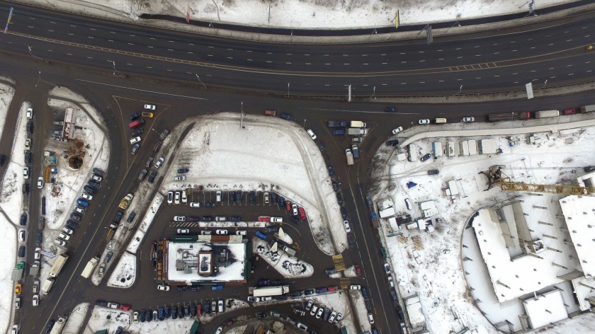 Новые парковочные места в Павшинской пойме найдут с помощью квадрокоптера