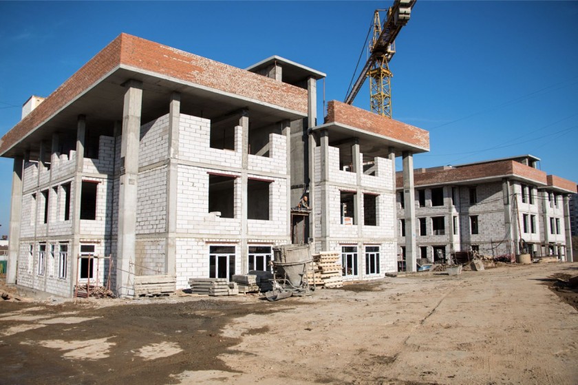Строительство детского сада в Нахабине идет по графику