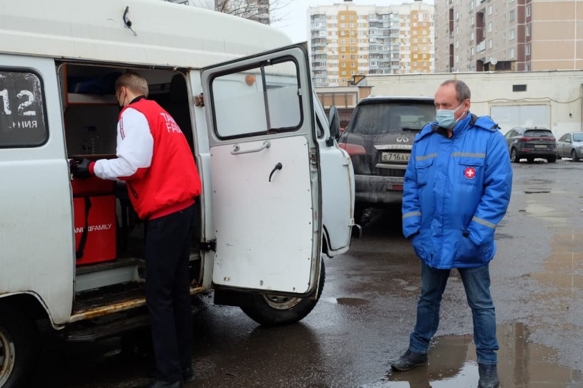 Порядка 1800 обедов передали рестораны красногорским медикам с декабря
