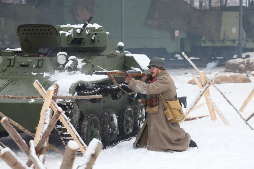 Военно-историческая реконструкция состоялась в Красногорске