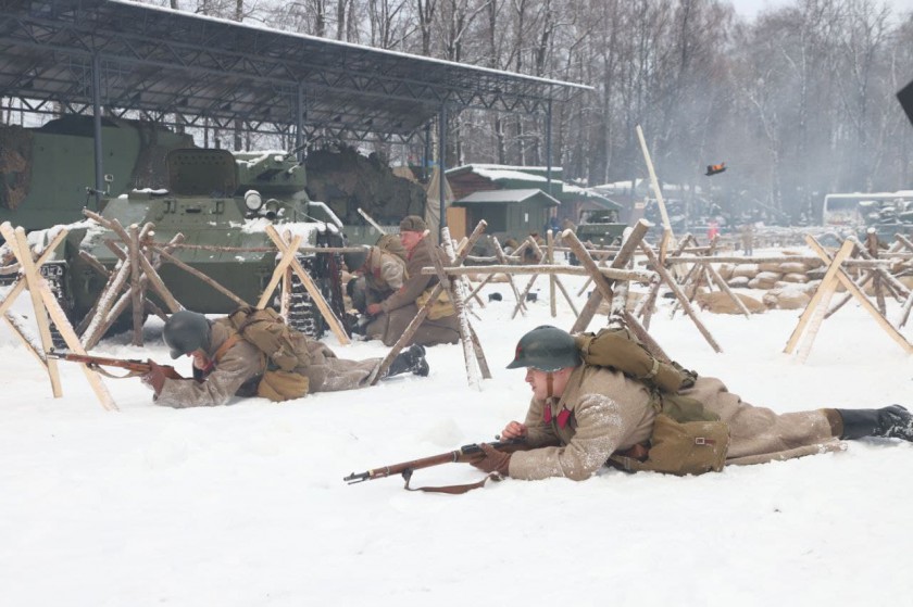 Военно-историческая реконструкция состоялась в Красногорске