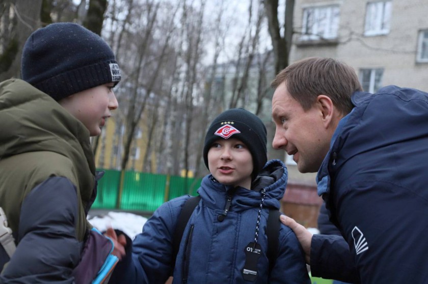 Глава городского округа Красногорск совершил рабочую поездку в микрорайон СГШ