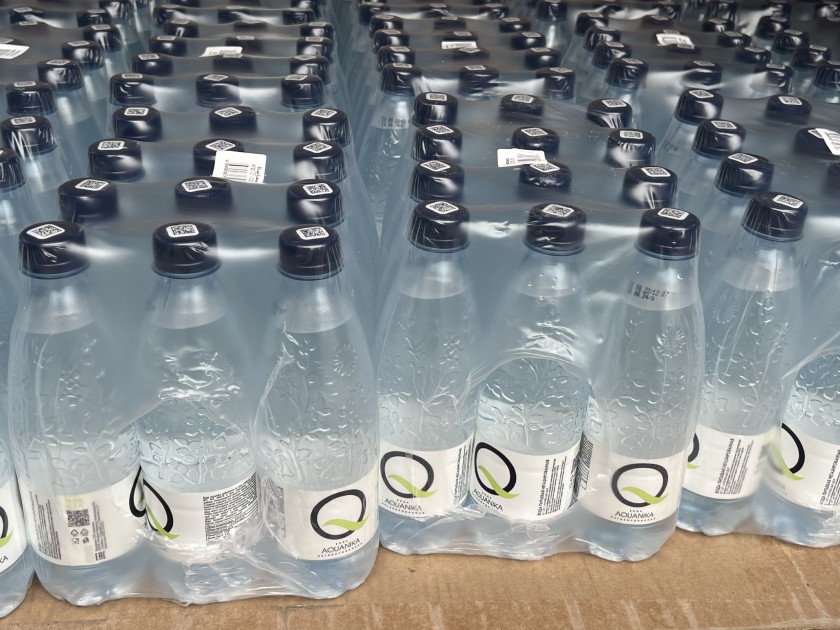1000 бутылок воды передали пациентам военного госпиталя в Красногорске
