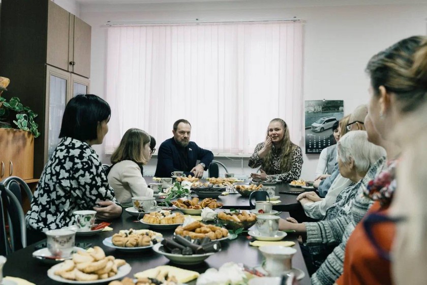 Сергей Колунов посетил Красногорскую городскую организацию Московской областной организации «Всероссийское общество инвалидов»