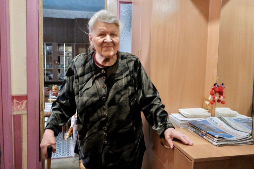 В Красногорске поздравили ветерана с 97-летием
