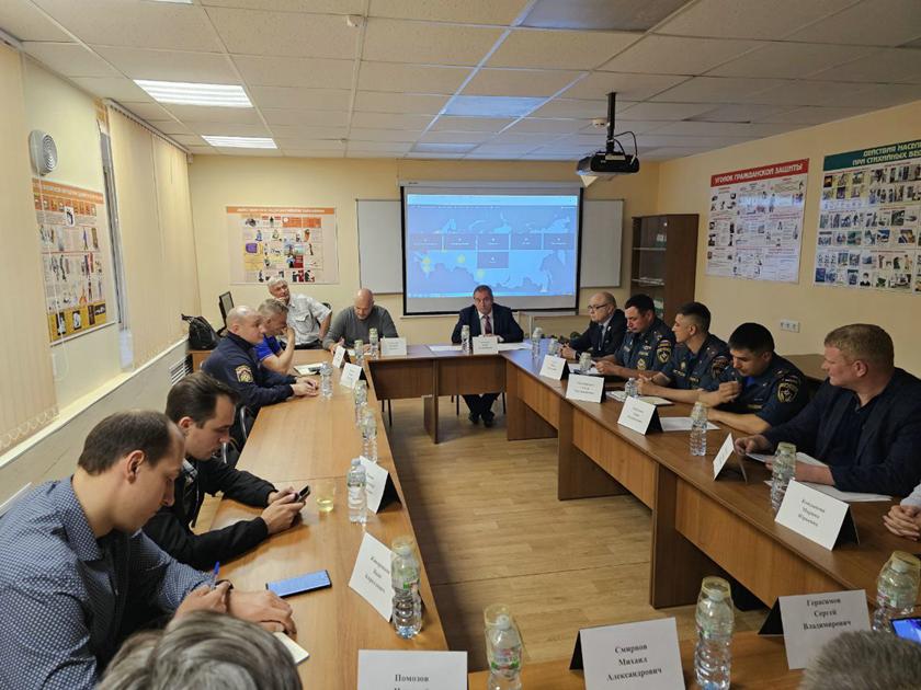 Круглый стол по вопросу развития системы «Атлас опасностей и рисков» прошел в МКУ «ЕДДС Красногорск»