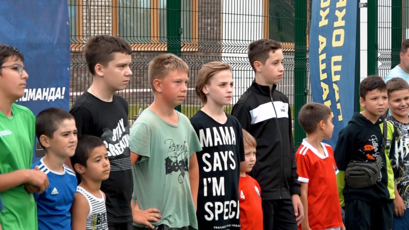 35 школьников приняли участие в мастер-классе на открытом стадионе Красногорска 