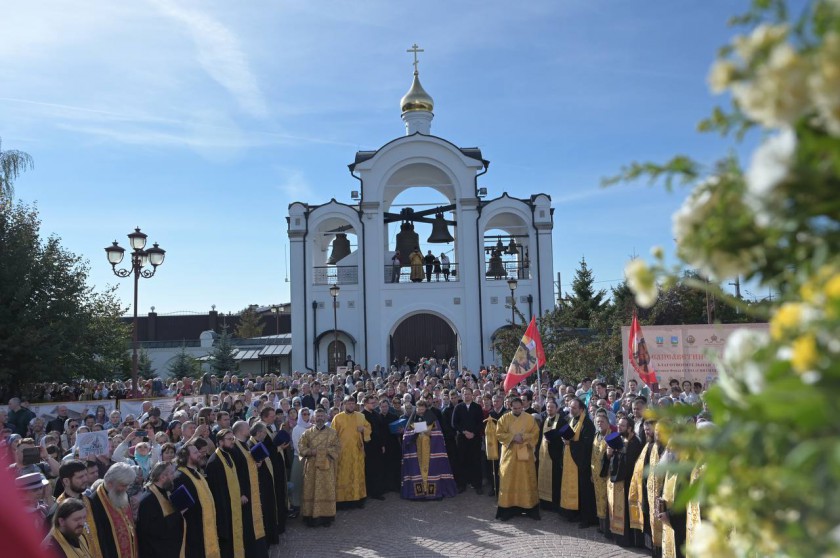 Свыше 3500 человек приняли участие в XII Елисаветинском крестном ходе
