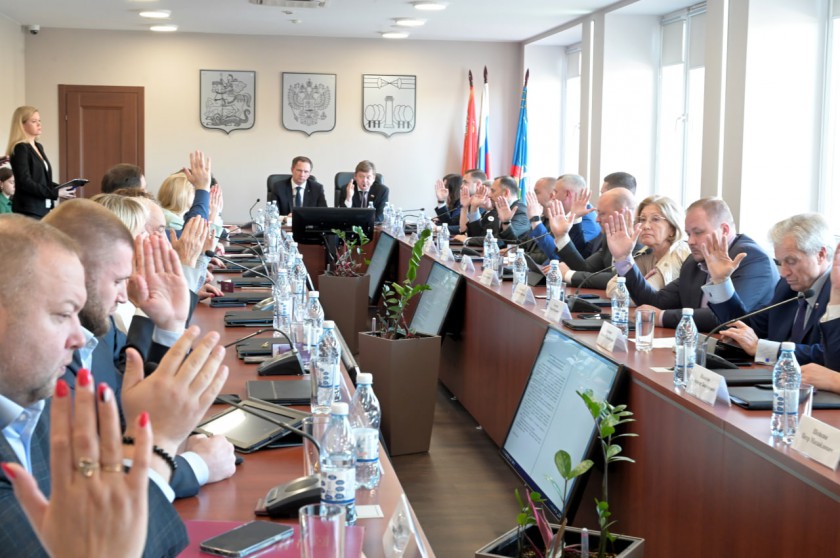 Первое заседание второго созыва Совета депутатов состоялось в Красногорске