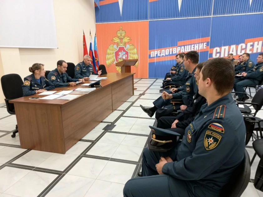 Команда из Красногорска заняла призовое место на конкурсе мастерства оперативных штабов гарнизонов Московской области