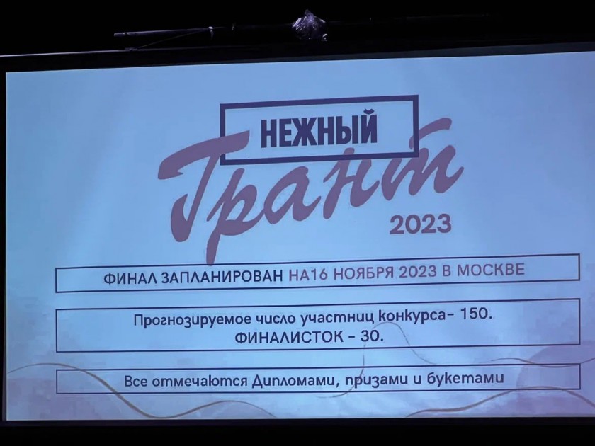 Полуфинал III Межрегионального конкурса «Нежный грант» прошёл в Красногорске