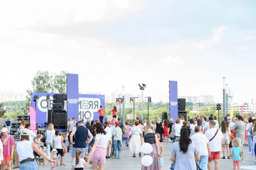 Павшинская пойма стала главной точкой притяжения в День молодёжи в Красногорске 
