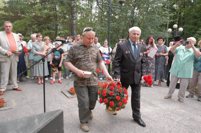 В Красногорске прошел митинг, посвященный Дню ветеранов боевых действий