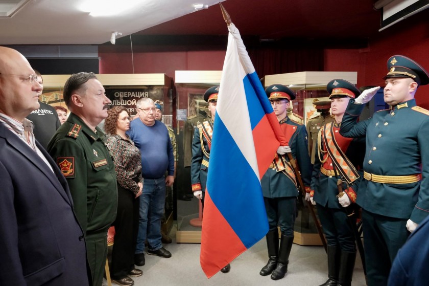 Акция «Память Великих Побед. День Героев» прошла в Красногорском филиале Музея Победы