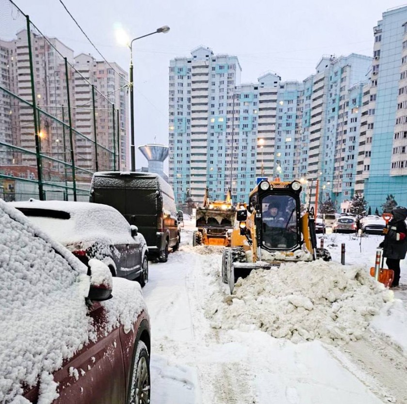 Доброе морозное утро, красногорцы! 