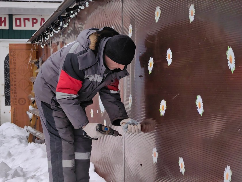 В Красногорске ликвидируют незаконный торговый объект