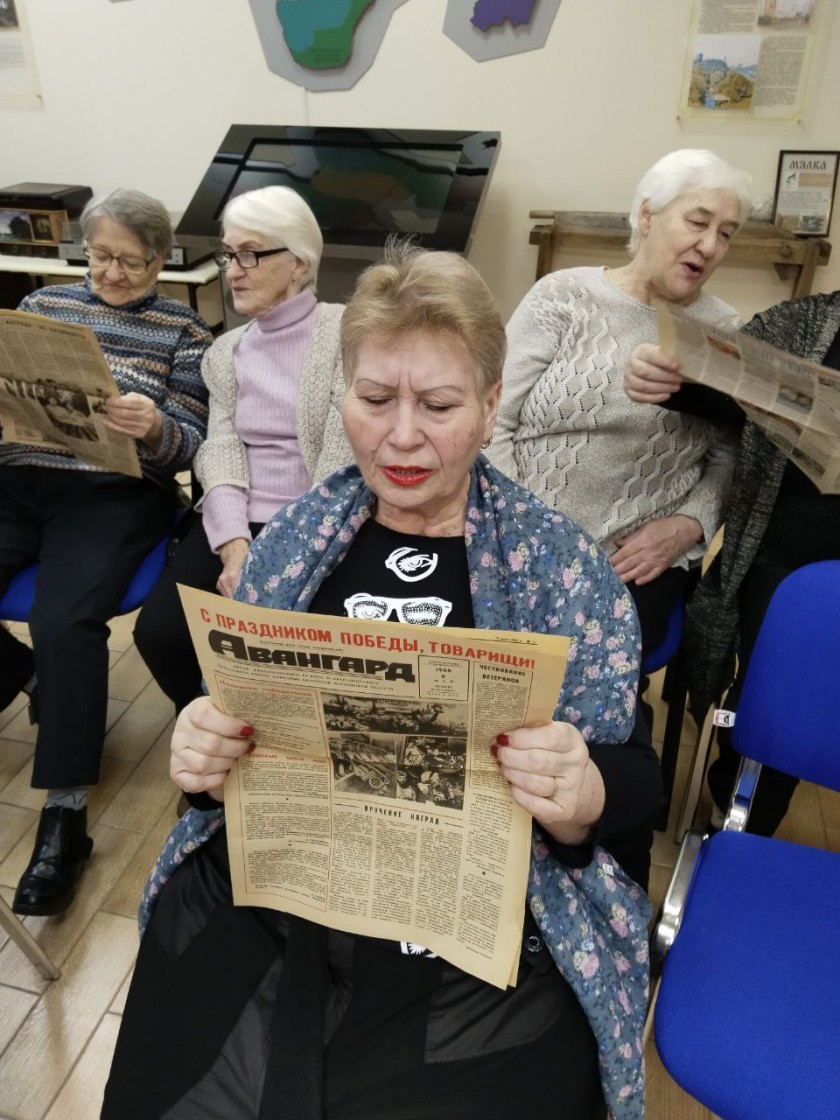 В краеведческой студии прошли исторические чтения, посвящённые Дню Российской печати