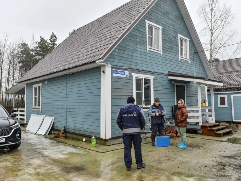 В январе Мособлгаз подключил к газу 1 тысячу домовладений по Социальной газификации