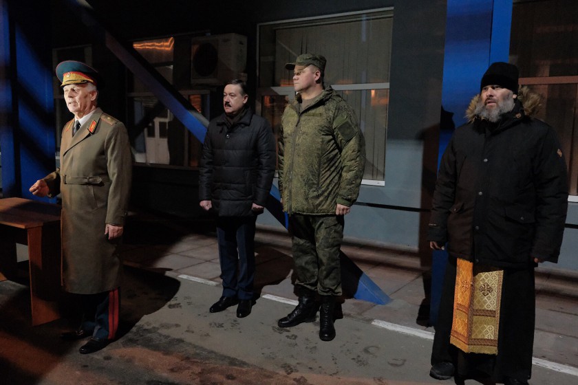 В Красногорске торжественно проводили новобранцев в армию