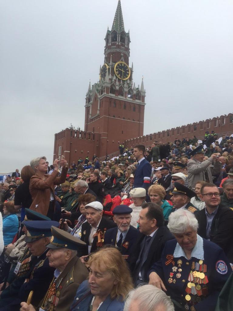 Красногорцы участвуют в Параде Победы на Красной площади