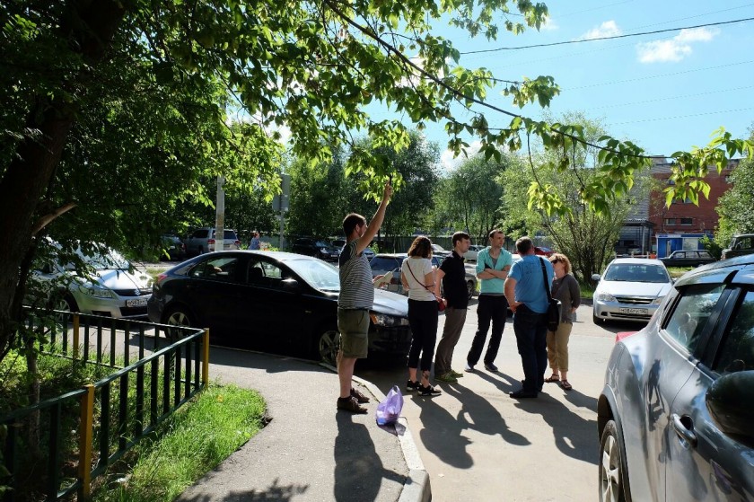 Жители Красногорска посетили завод «Союзснаб» и присутствовали при заборе проб воздуха