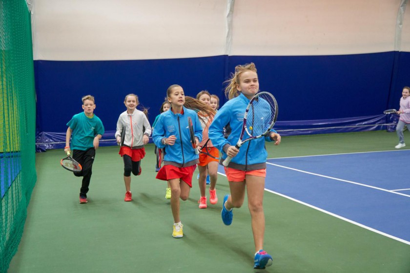 В Красногорске открылись два детских теннисных корта