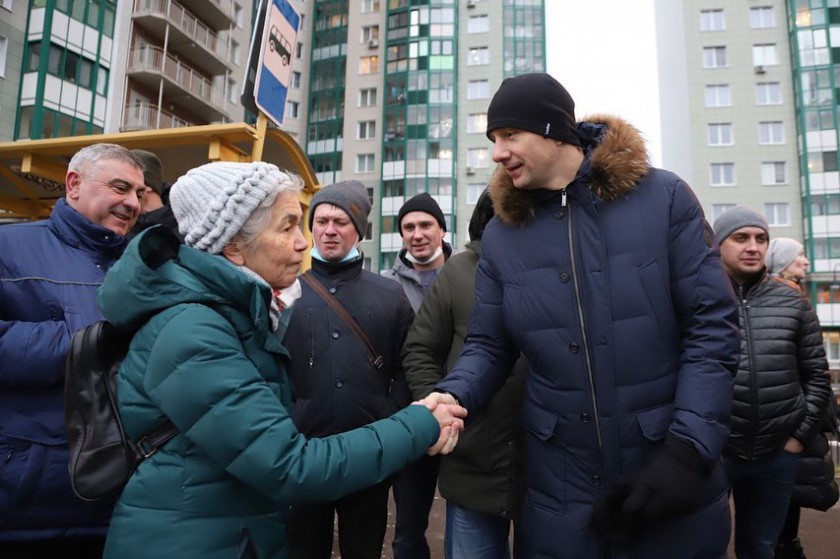 Дмитрий Волков обсудил с жителями проблемы ЖК «Изумрудные холмы»
