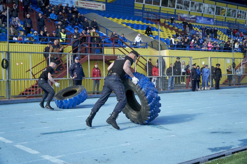 Спортивный праздник подмосковной полиции прошел на стадионе «Зоркий»